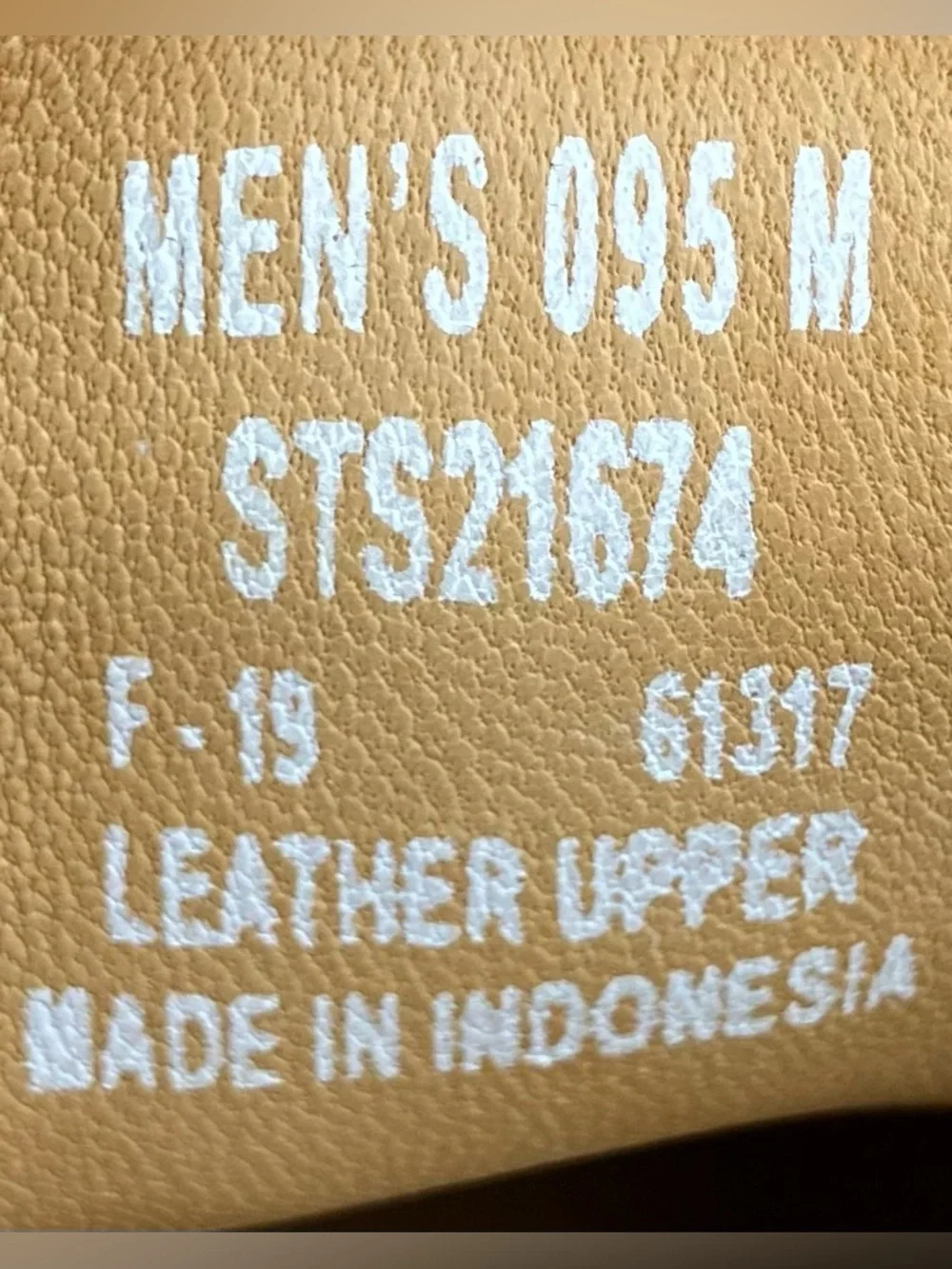 Sperry gold cup